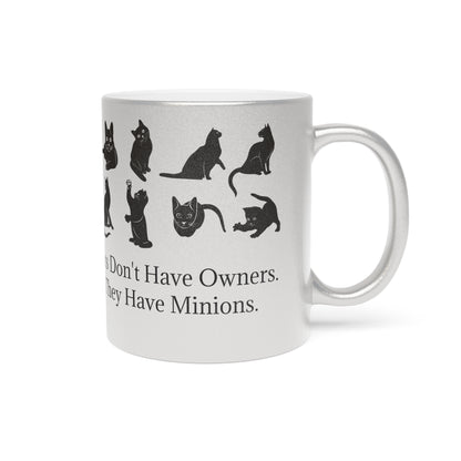 Cat Minions Metallic Coffee Mug