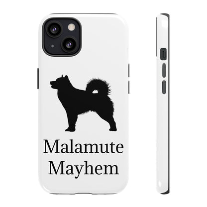 Malamute Mayhem iPhone Case