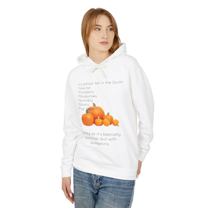 Fall In The South Unisex Lightweight Hoodie