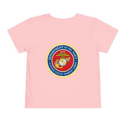 US Marine Corps Toddler Unisex Short Sleeve Crewneck Tee