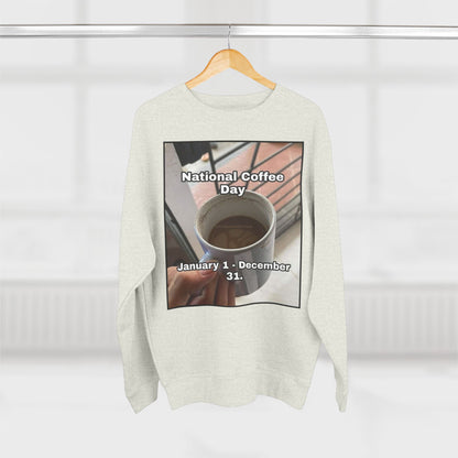 National Coffee Day Unisex Crewneck Sweatshirt