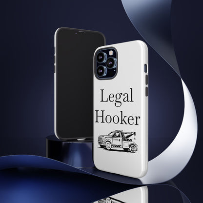 Legal H**ker Wheel Lift Tow Truck iPhone Case