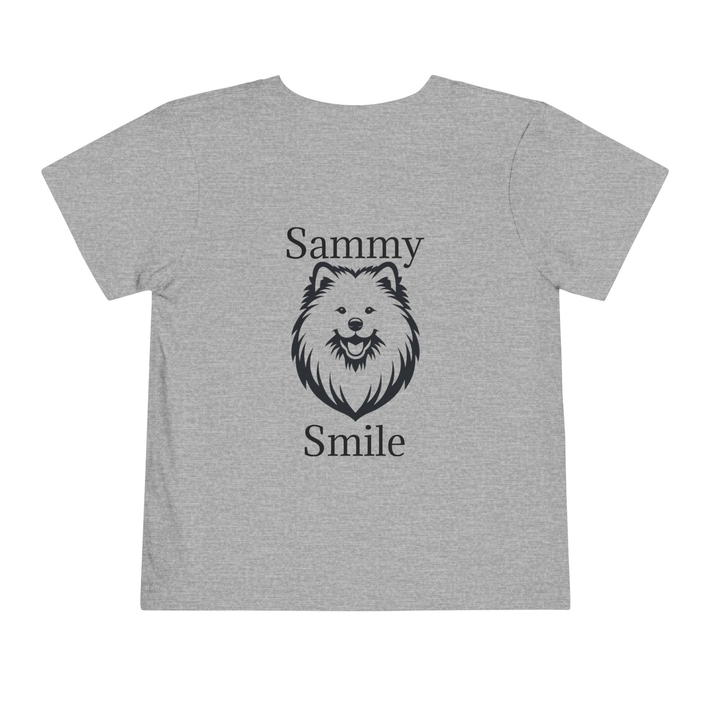Sammy Smile Toddler Unisex Short Sleeve Crewneck Tee