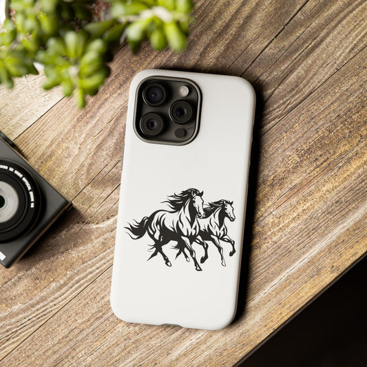 Horsin' Around iPhone Case