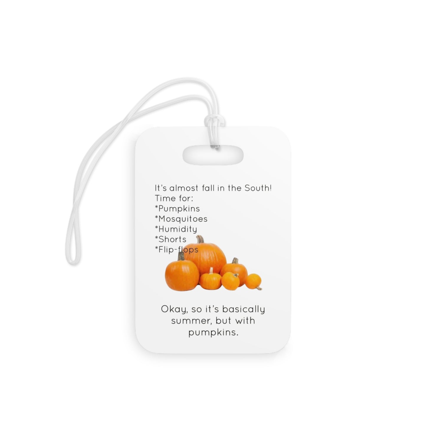 Fall In The South Luggage Tag