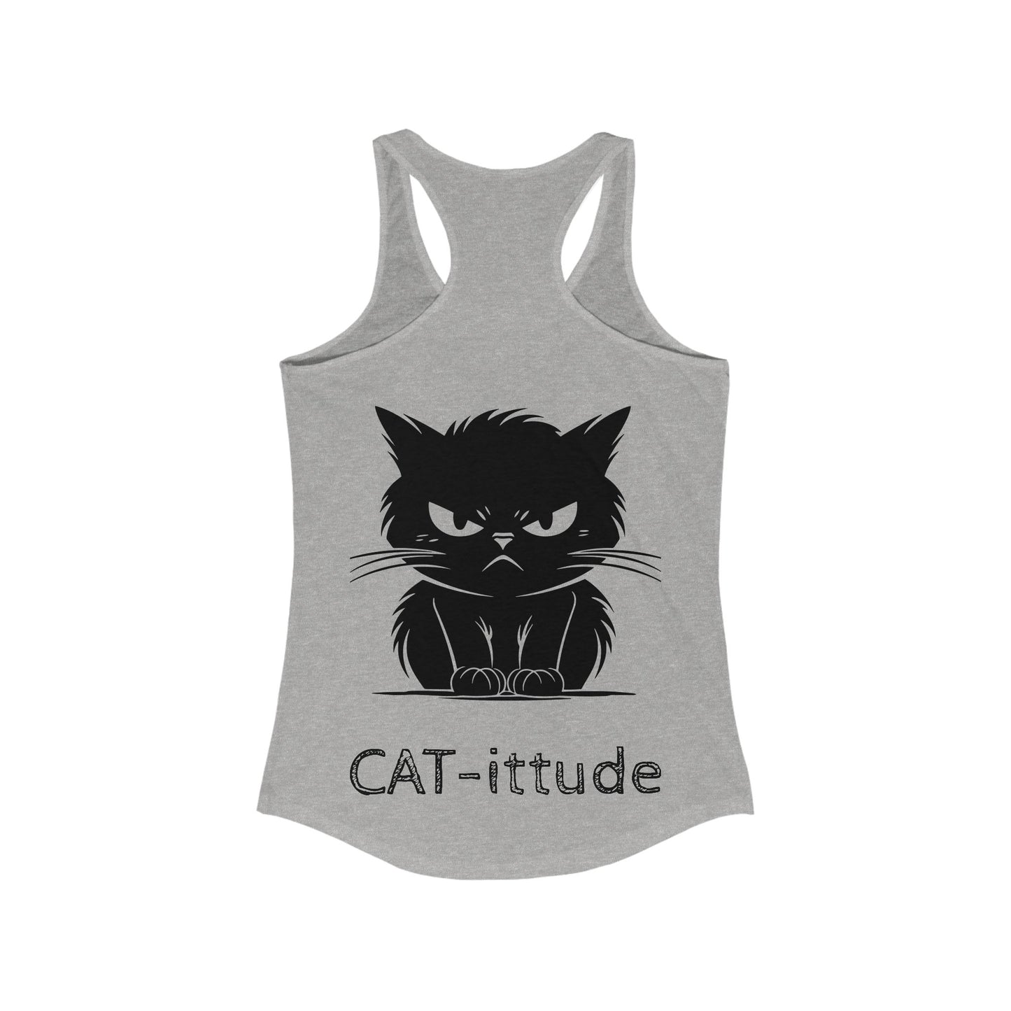 CAT-ittude Women's Racerback Tank