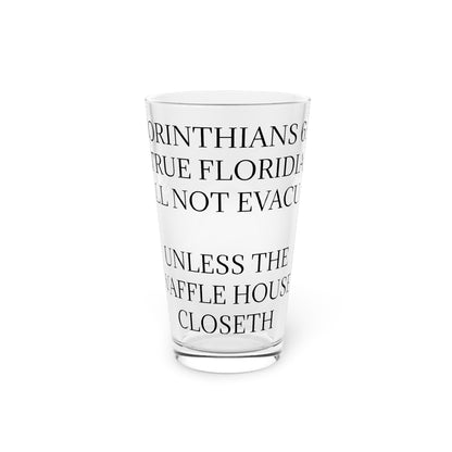 Florinthians 6:12 Drinking Glass