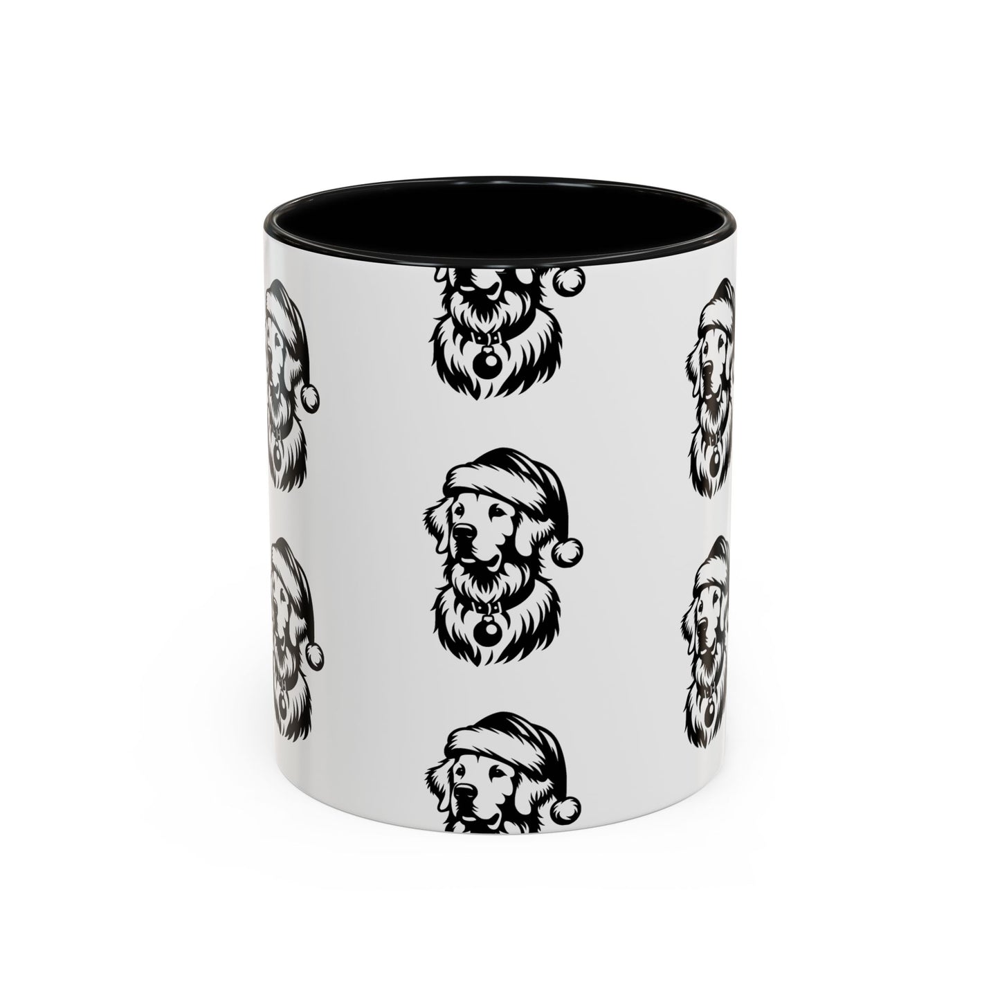 Santa Paws Golden 2-Tone Coffee Mug