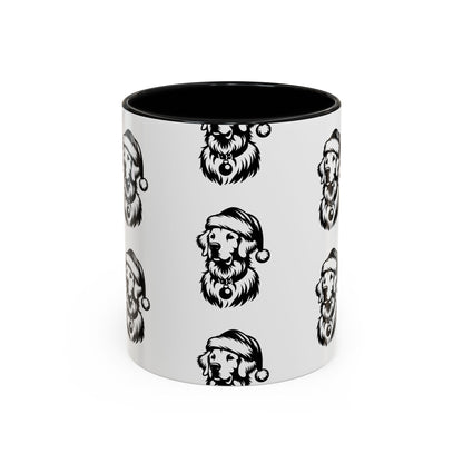 Santa Paws Golden 2-Tone Coffee Mug