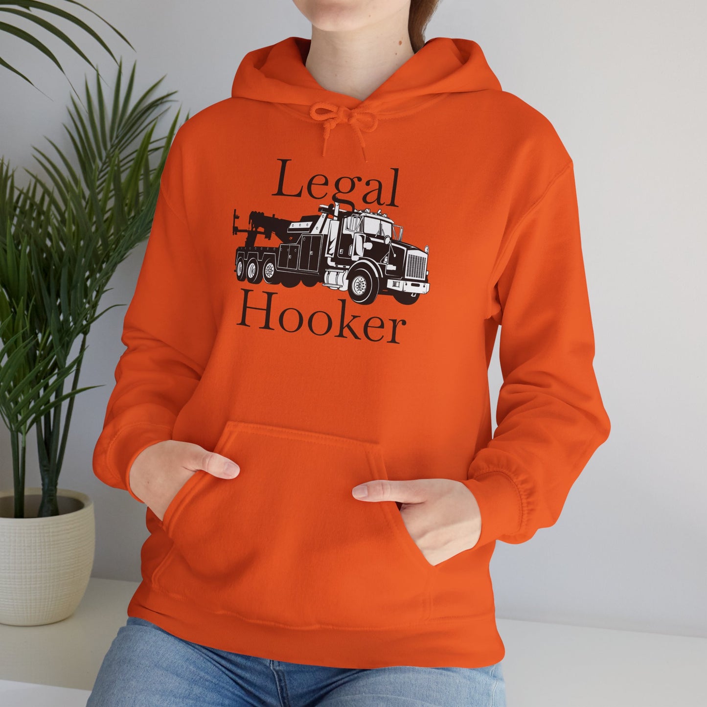 Legal H**ker Heavy Tow Truck Unisex Hoodie