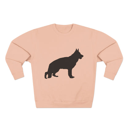 German Shepherd Silhouette Unisex Crewneck Sweatshirt