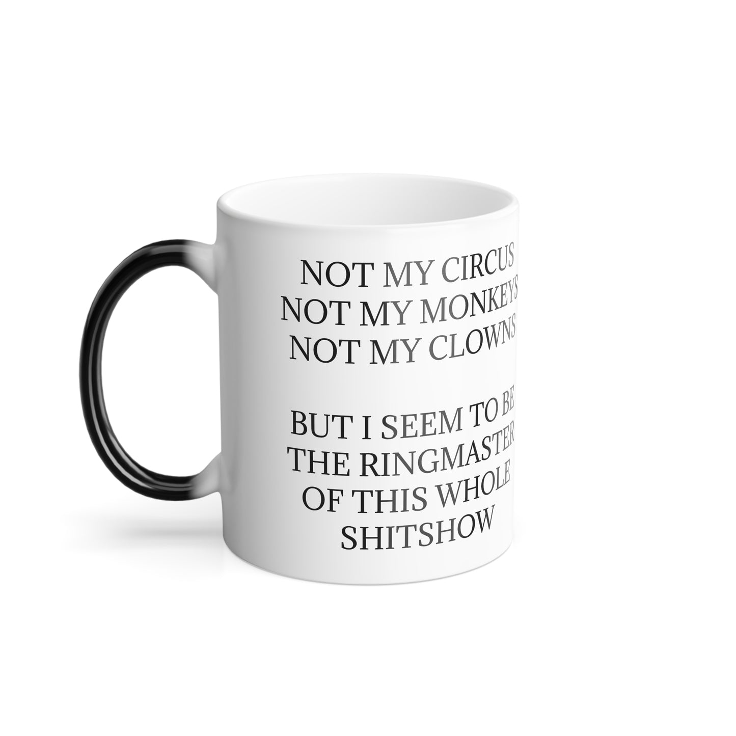 Ringmaster Color Changing Mug