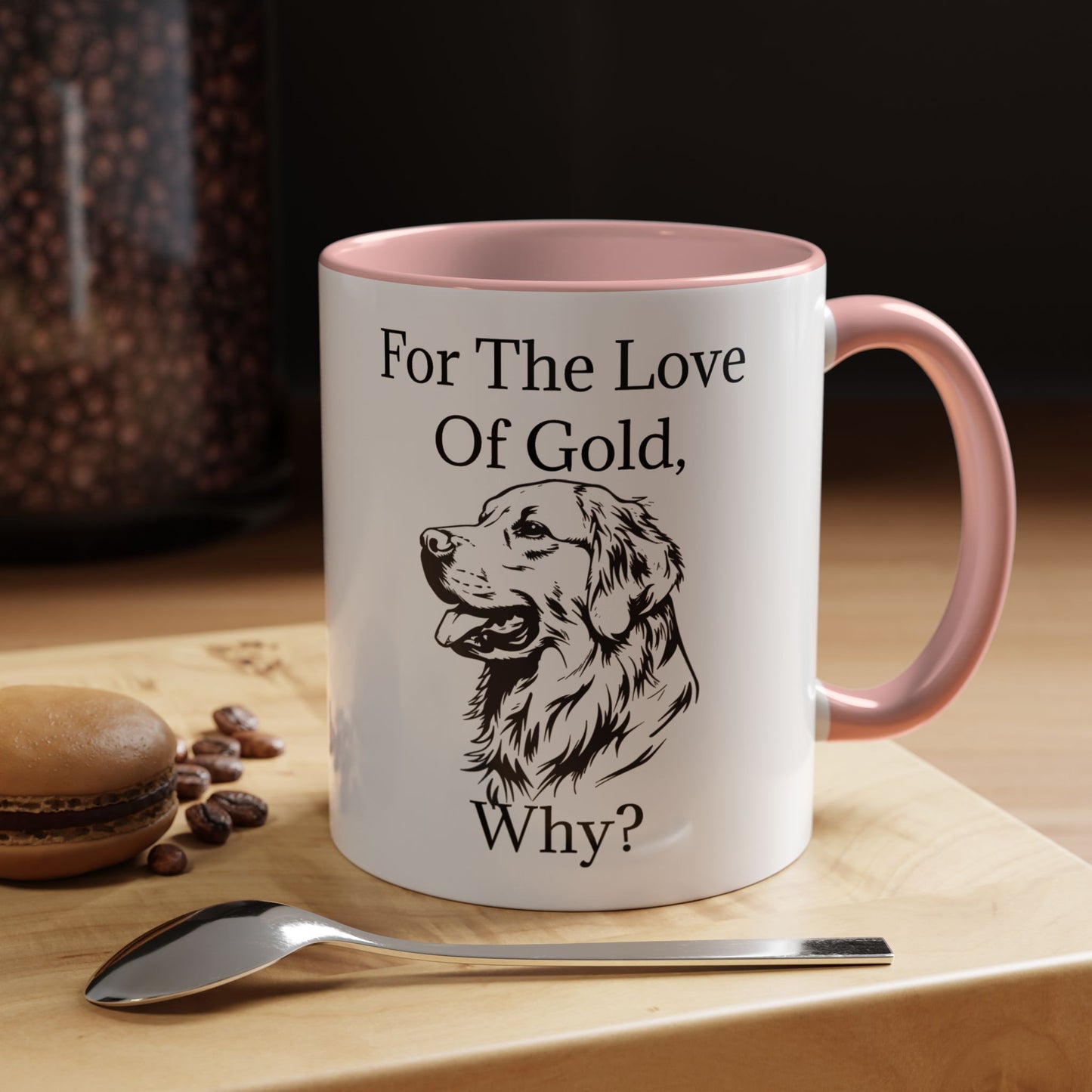 For The Love Of Gold 2-Tone Coffee Mug