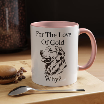 For The Love Of Gold 2-Tone Coffee Mug
