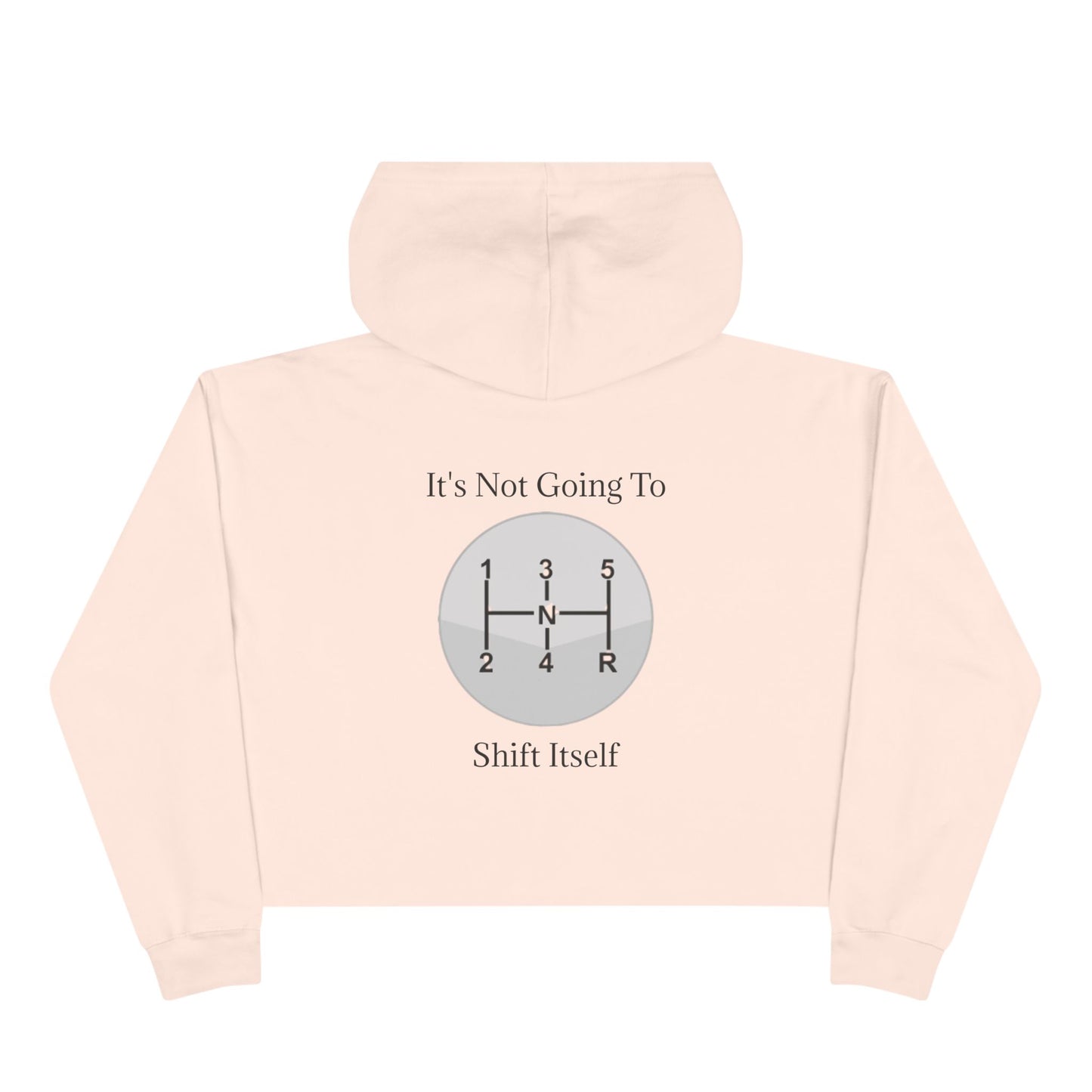 Shift Itself Women's Crop Hoodie
