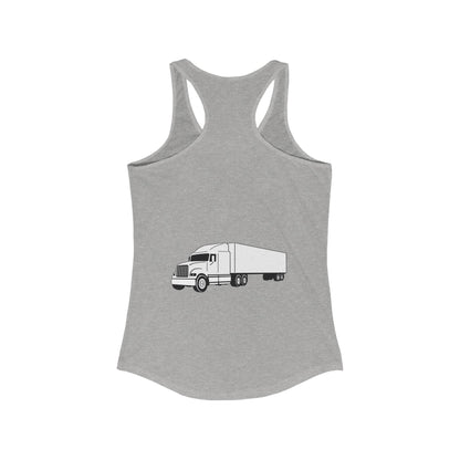 Semi Truck Women's Racerback Tank
