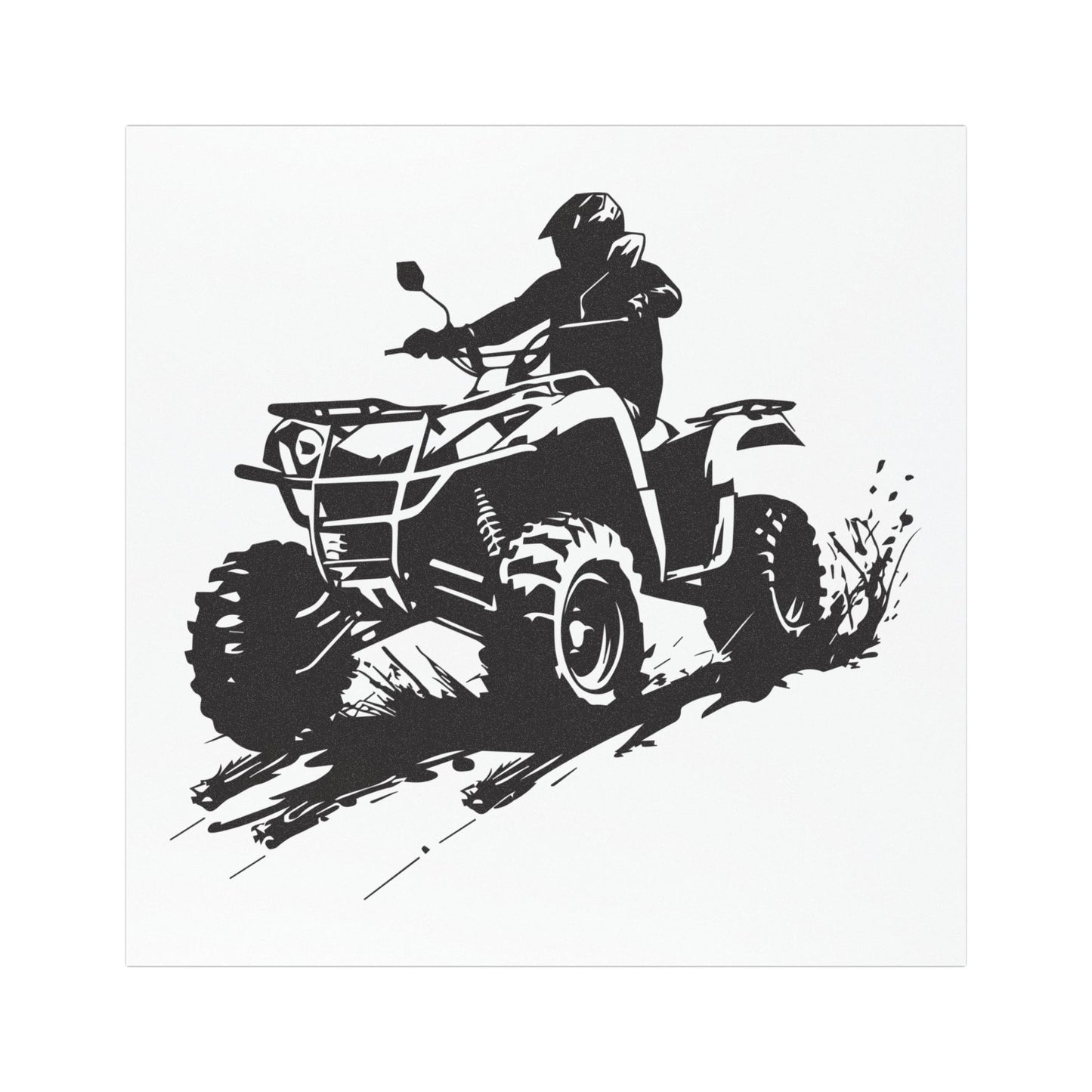 Slingin' Mud Quad Indoor/Outdoor Magnet