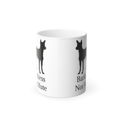 Barkless Not Mute Color Changing Mug