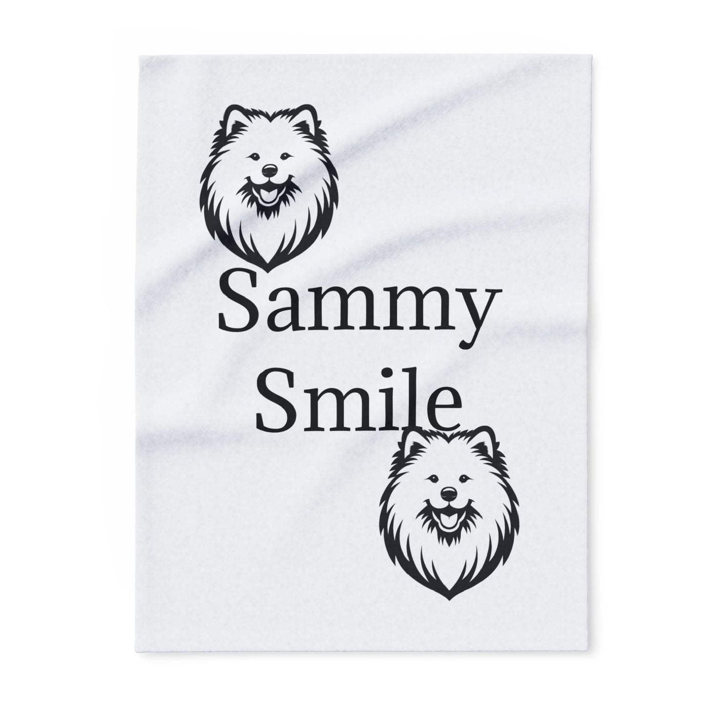 Sammy Smile Arctic Fleece Blanket