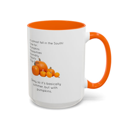 Fall In The South 2-Tone Coffee Mug