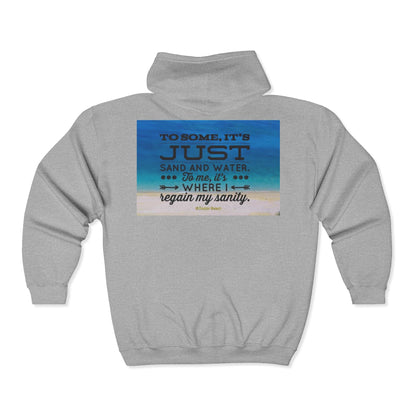 Dr. Beach Unisex Full Zip Hoodie