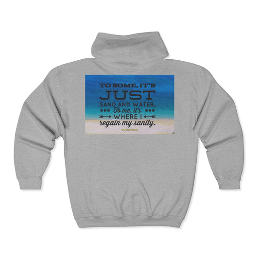 Dr. Beach Unisex Full Zip Hoodie