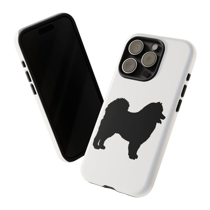 Samoyed Silhouette iPhone Case