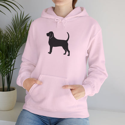 Bloodhound Silhouette Unisex Hoodie