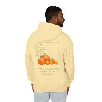 Fall In The South Unisex Lightweight Hoodie