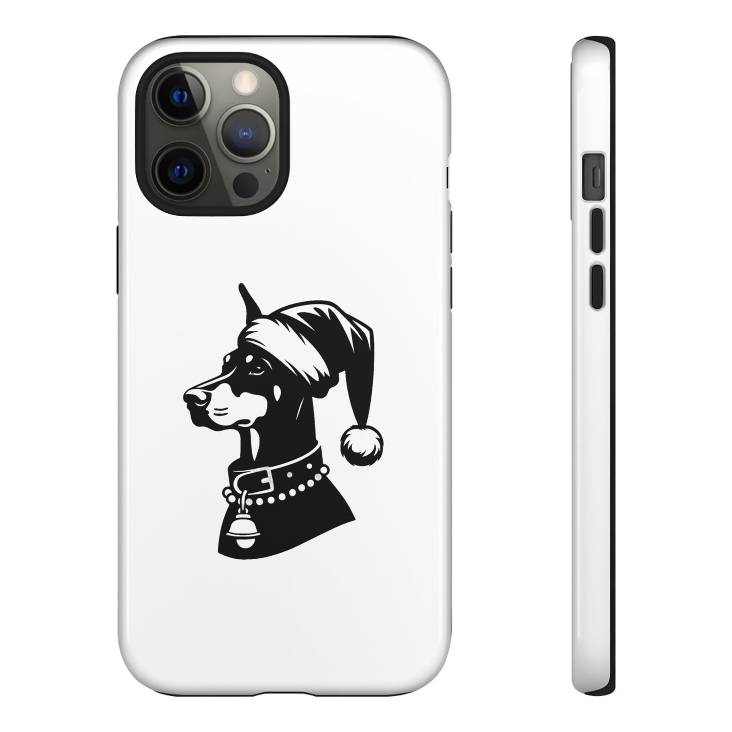 Santa Paws Doberman iPhone Case
