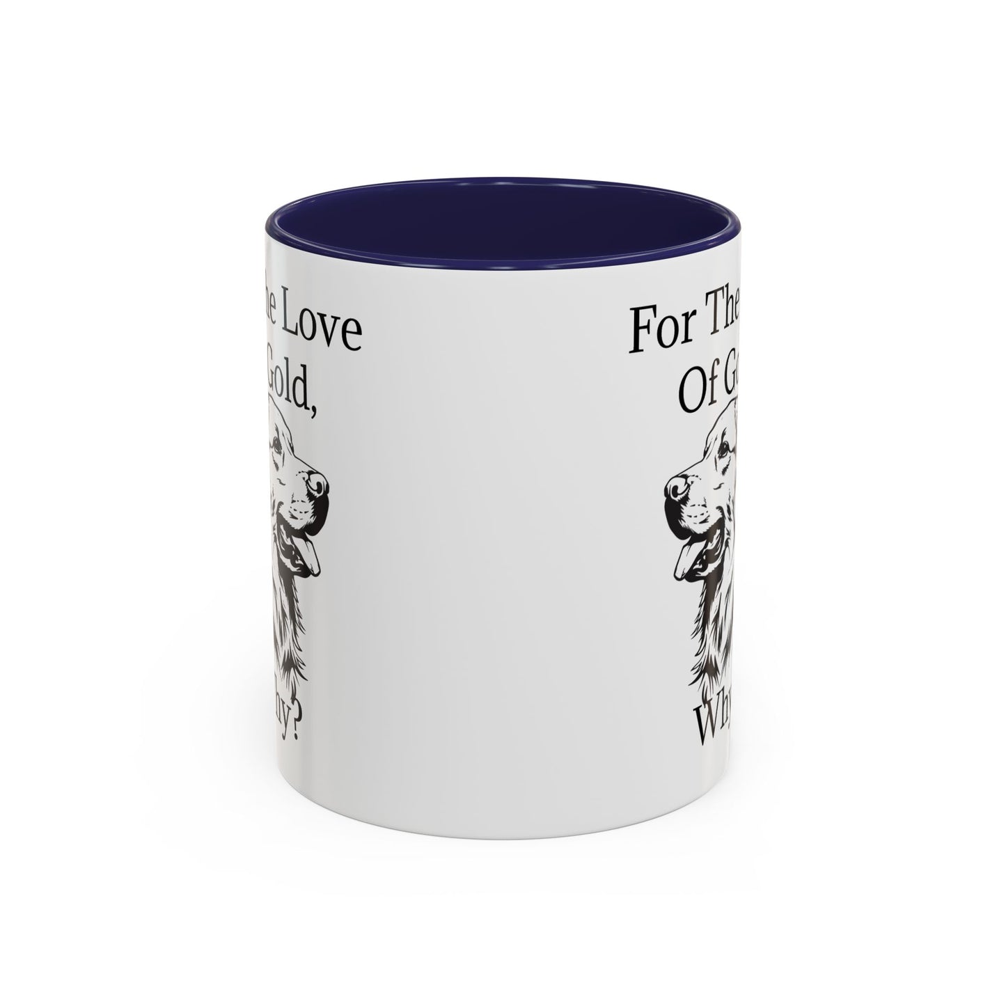 For The Love Of Gold 2-Tone Coffee Mug