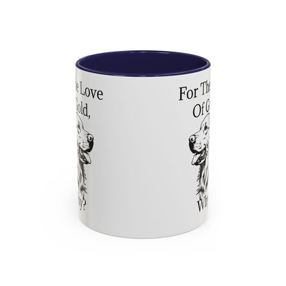 For The Love Of Gold 2-Tone Coffee Mug