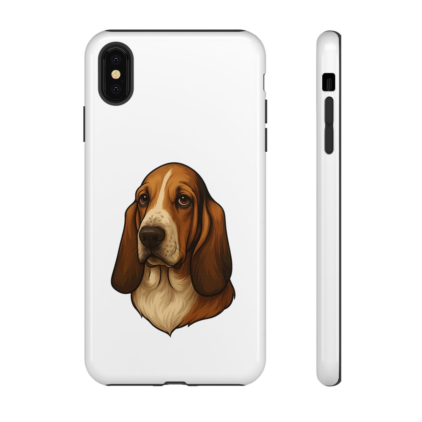 Basset Hound Head iPhone Case