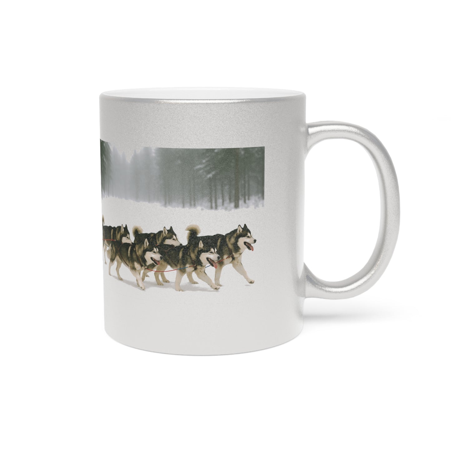 Mush On Metallic Coffee Mug