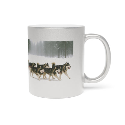 Mush On Metallic Coffee Mug