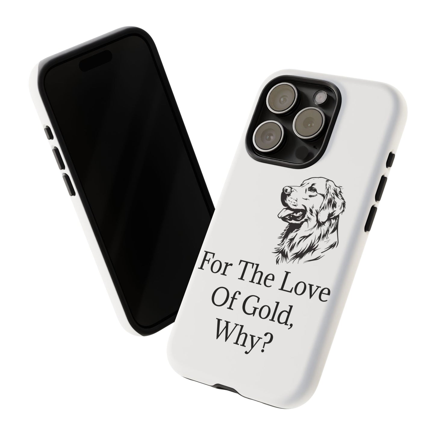 For The Love Of Gold iPhone Case