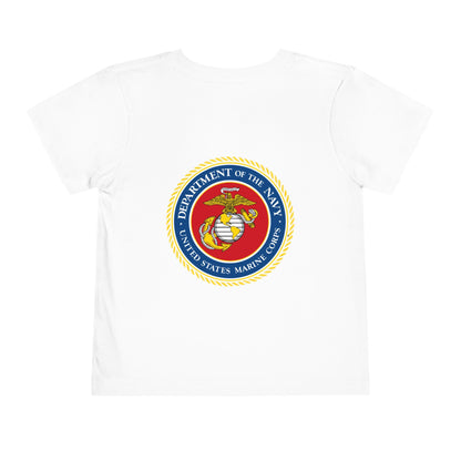 US Marine Corps Toddler Unisex Short Sleeve Crewneck Tee