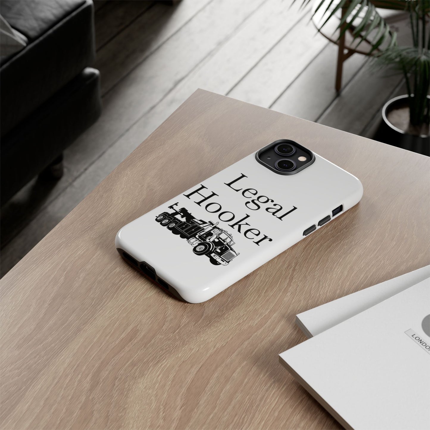 Legal H**ker Heavy Tow Truck iPhone Case