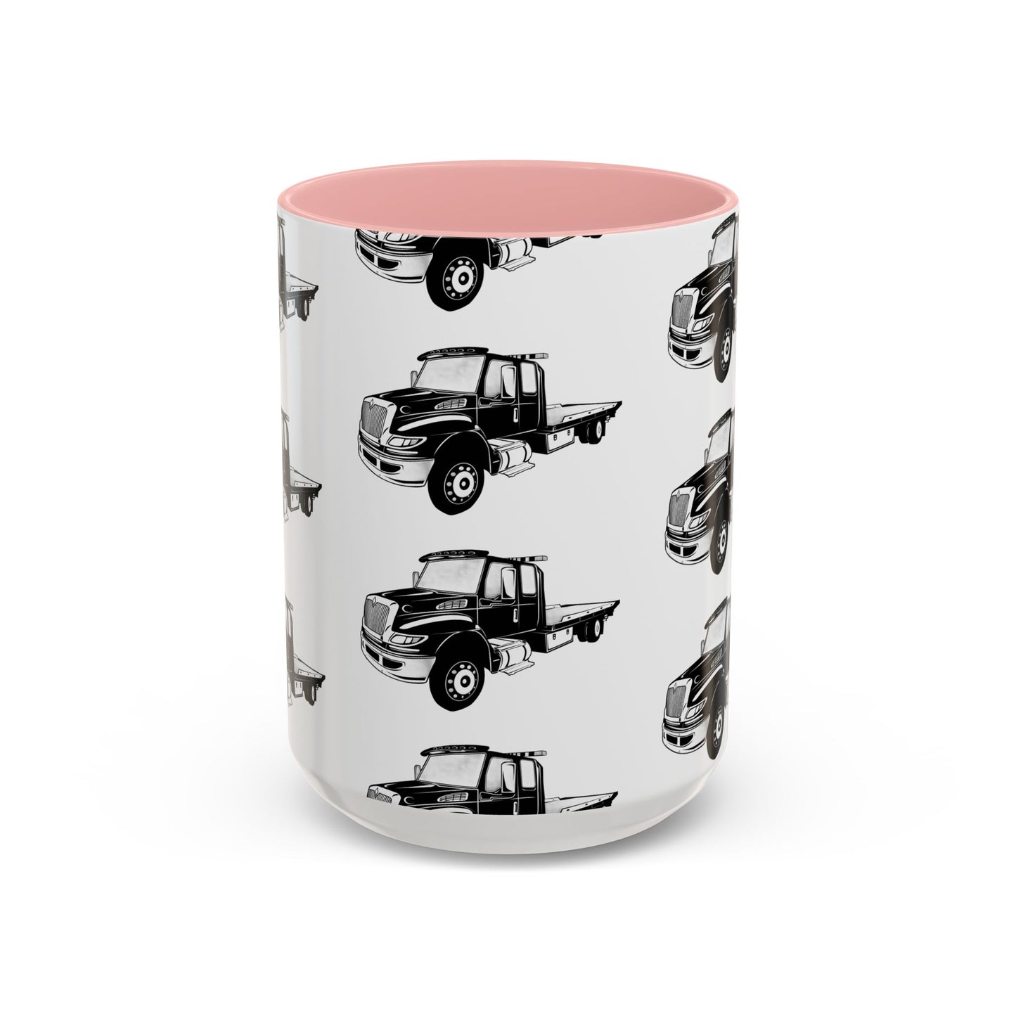 Flatbed Tow Truck 2-Tone Coffee Mug