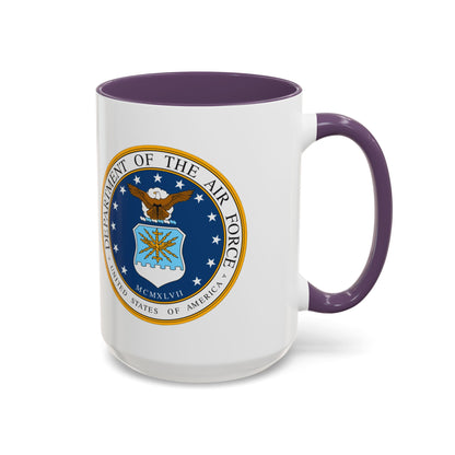 US Air Force 2-Tone Coffee Mug