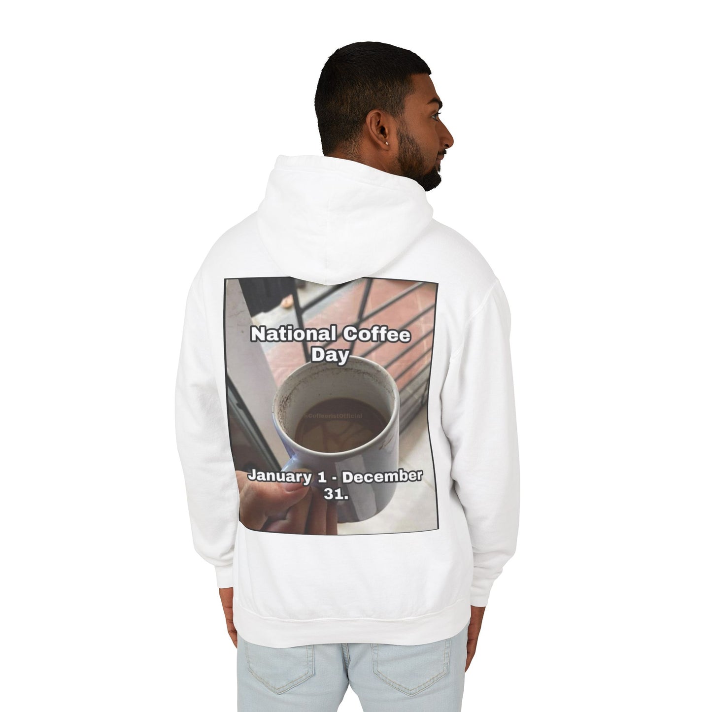 National Coffee Day Unisex Lightweight Hoodie