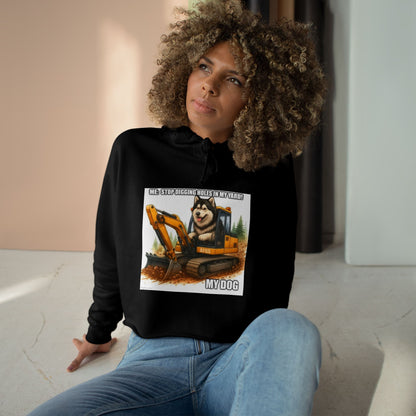 Digmaster Women's Crop Hoodie