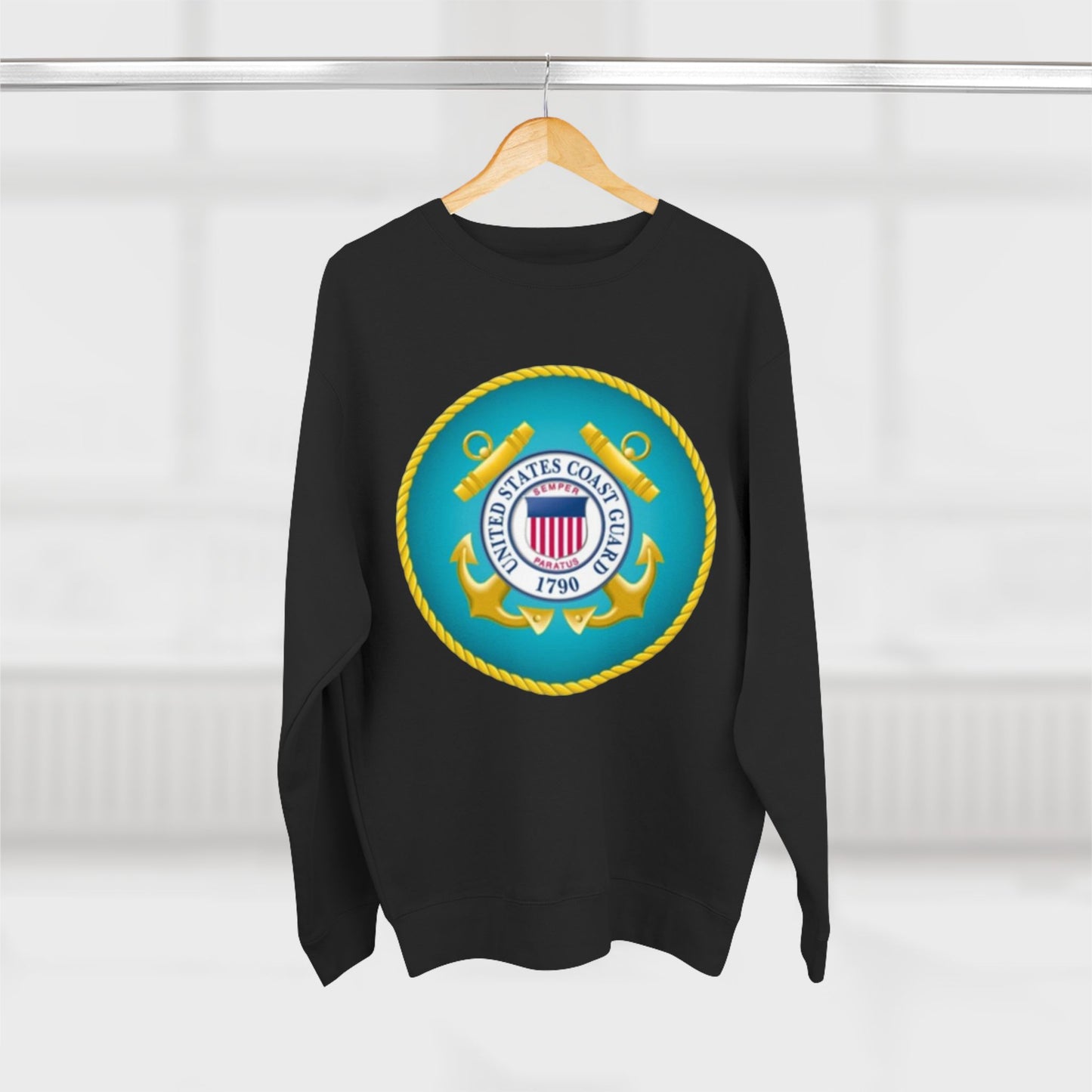 US Coast Guard Unisex Crewneck Sweatshirt
