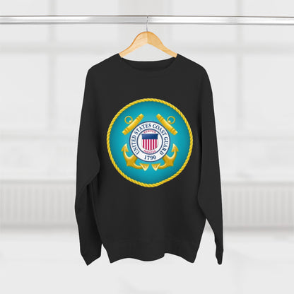 US Coast Guard Unisex Crewneck Sweatshirt