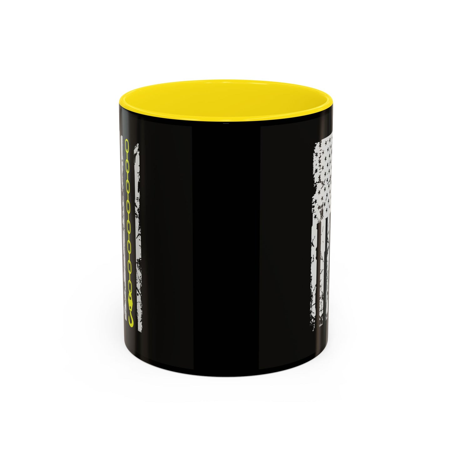 Thin Yellow Line 2-Tone Coffee Mug