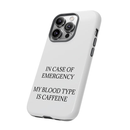 Blood Type iPhone Case
