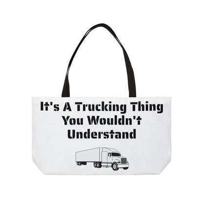 Trucking Thing Weekender Tote Bag