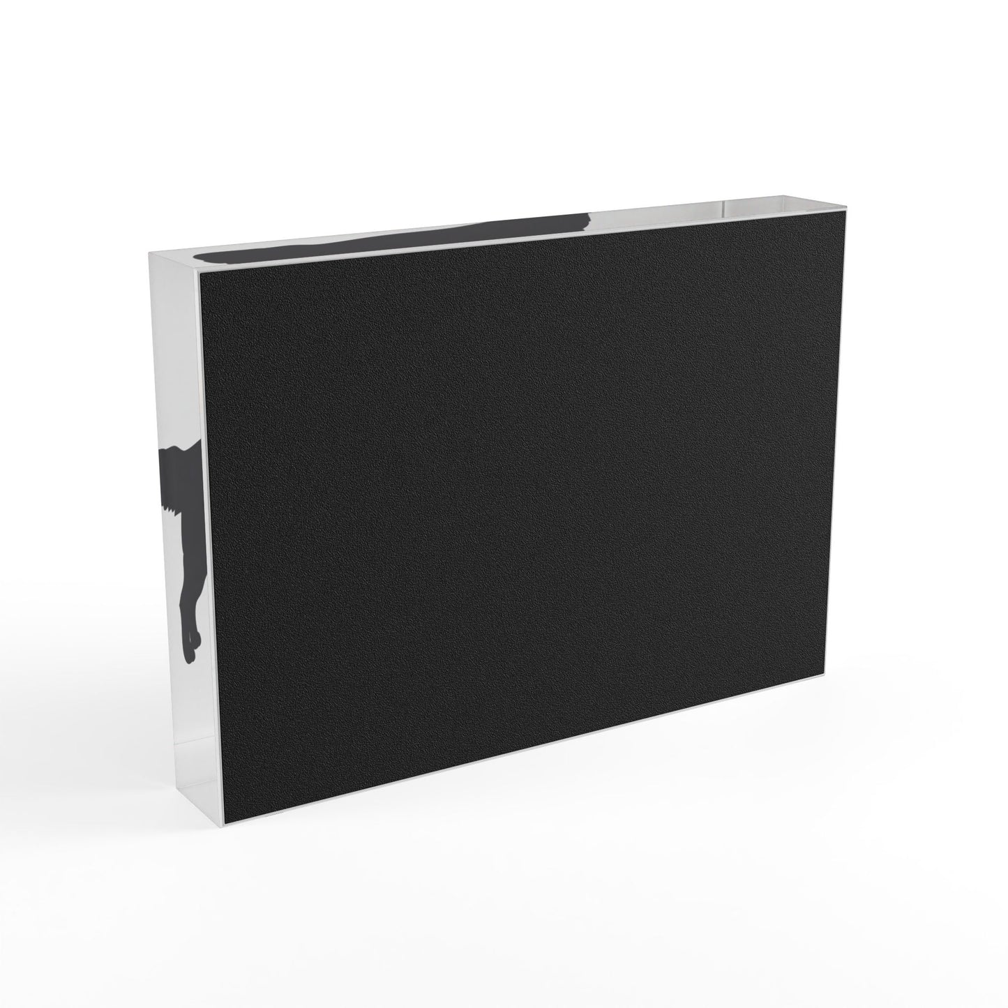 Golden Silhouette Acrylic Photo Block