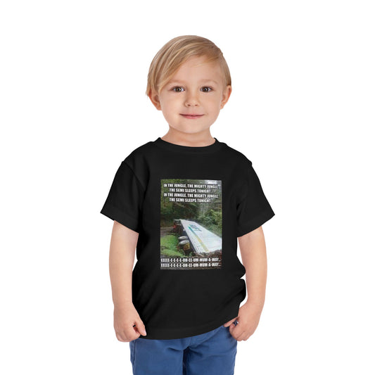 Semi Sleeps Toddler Unisex Short Sleeve Crewneck Tee