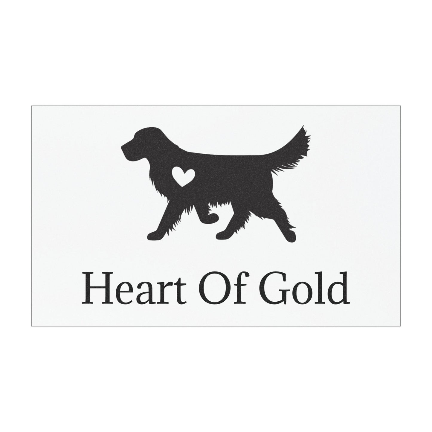 Heart Of Gold Indoor/Outdoor Magnet